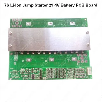 

7Strings of 29.4V or 24V lithium battery BMS and PCB with 80A Constant discharge current for Jump starter Li-ion 24V battery
