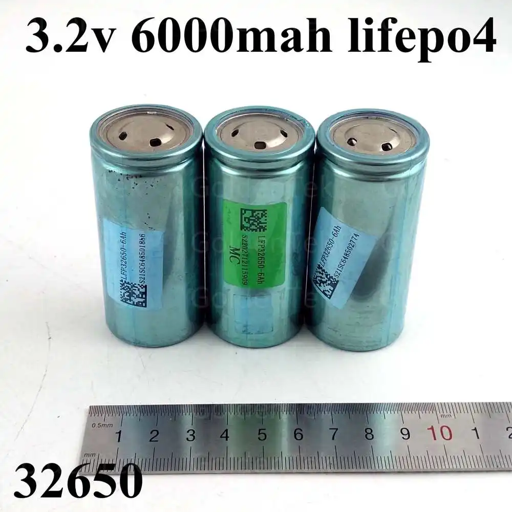 1 шт. образец 3,2 v 6Ah ячеек lifepo4 32650 батареи tf32650 32700 3,2 v 6000mah 18650 30A 20A для самостоятельной сборки аккумуляторных батарей Электроинструмент