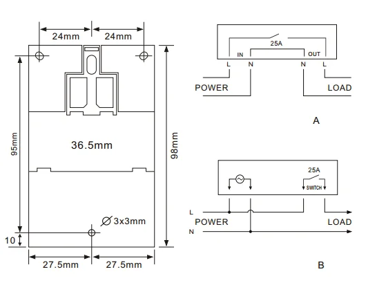 Manhua new product 12v 220v automatic programmable school bell timer
