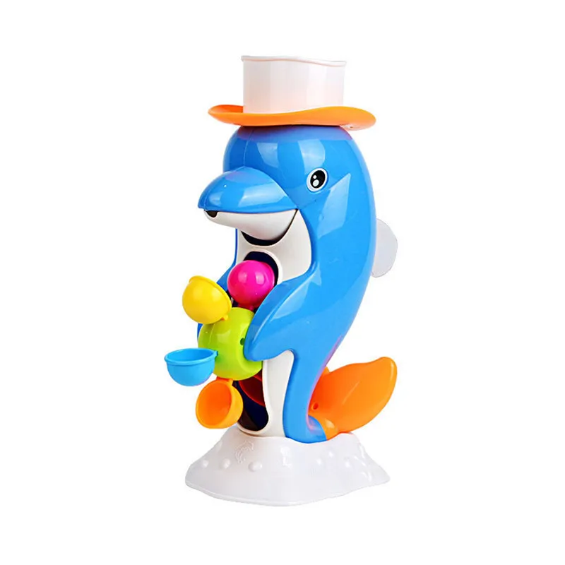 Toy Cute Waterwheel 1 Set Baby Bathing Water Spraying Tool Wheel Type Toys Kids Shower Bath Toys