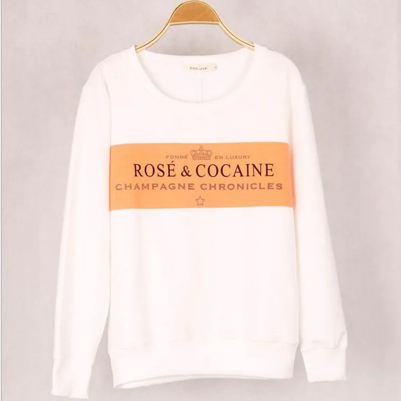 

2018 New Fashion Autumn Women Hoody hoodies ROSE Printed Sweatshirt Tracksuits Pullovers Suit Outerwear For Woman S/M/L/XL