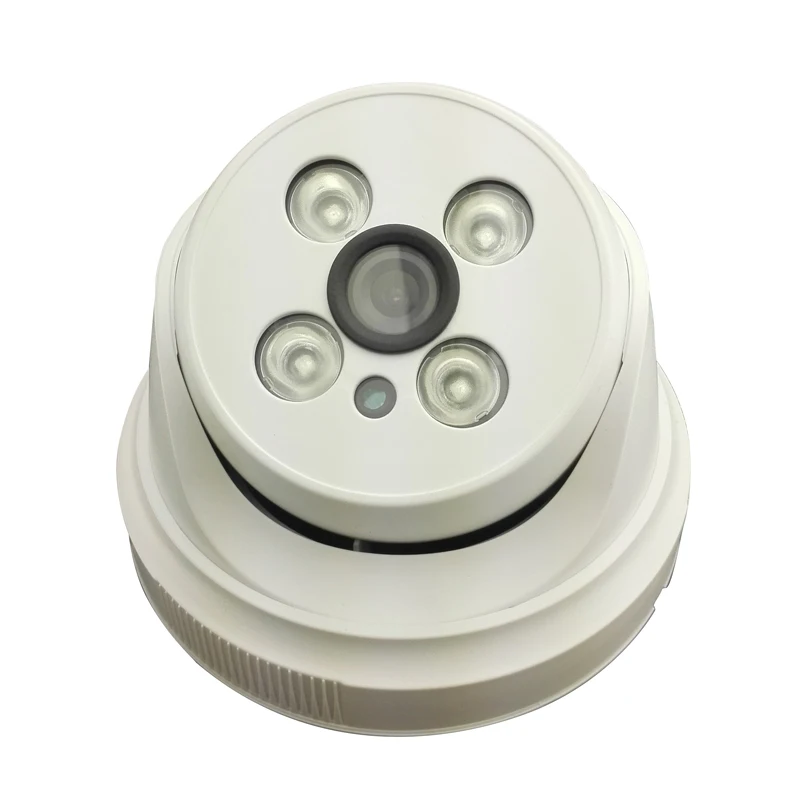 

4IR Night Vision HD 720P 1MP Network IP Camera Onivf H.264 P2P POE Audio Microphone