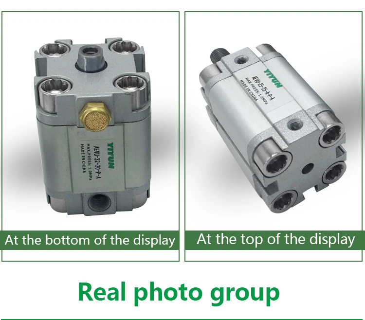 YIYUN компактного цилиндра AEVU-20-5-P-A AEVU-20-10-P-A AEVU-20-15-P-A AEVU-20-20-P-A AEVU-20-25-P-A AEVU серии