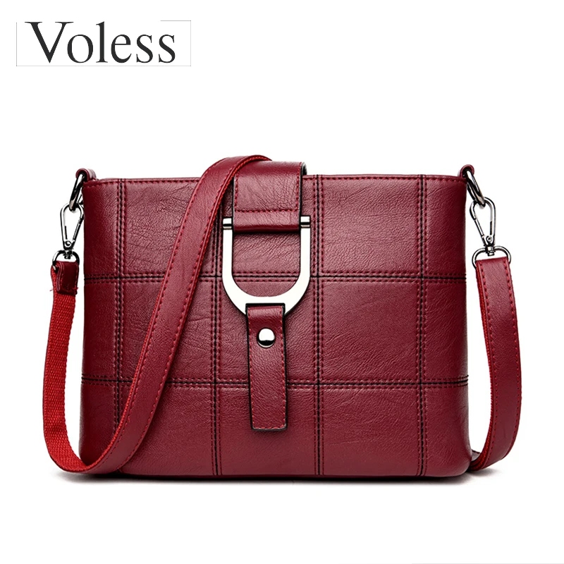 

VOLESS Brand Luxury Handbags Women Bags Designer Fashion Crossbody PU Leather Women Bags Sequined Female Bags Zipper Handbags