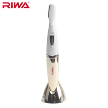 RIWA эпилятор для женщин, бритва с титановым лезвием, эпилятор для бровей, для подмышек, бикини, рук, ног, RF-315B