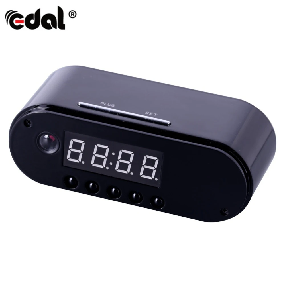 

EDAL Z10 1080P Mini Table Clock Camera Alarm Setting Mini Camera IR Night Vision Wifi Cam IP Clock Camera Mini DV DVR Camcorder