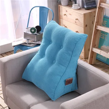 

Triangular Large Cushion Pillow Waist Back Big Sofa Bed Comfortable Backrest Pillow Backrest Cojines Decorativos Para Sofa LZB00