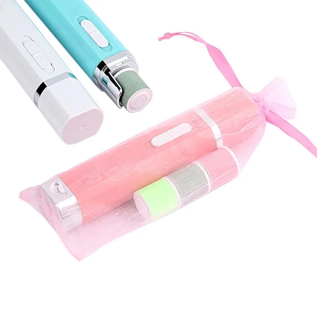 Bidirection Rotation Electric Nail Polisher Buffer Toe Bidirection Rotation Electric Nail Polisher Buffer Toe Care Device Pink White Blue