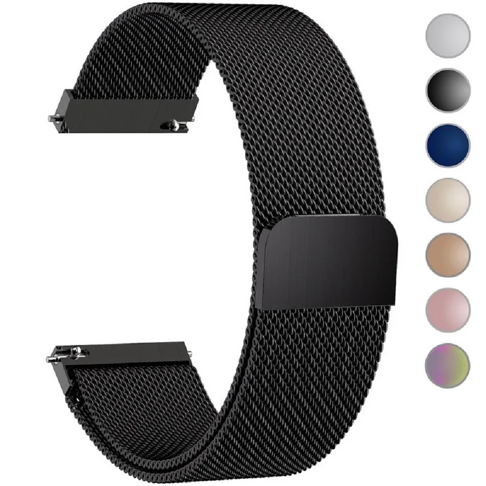 7 Colors for Quick Release Watch Band Fullmosa Milanese