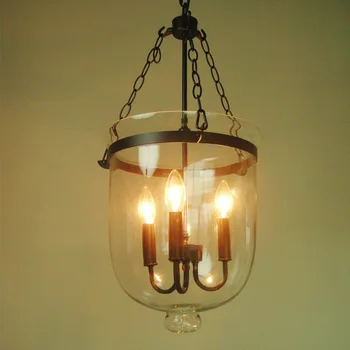 

Retro lamps glass pendant lamps vintage hanging light American Loft style bar/restaurants lighting fixture