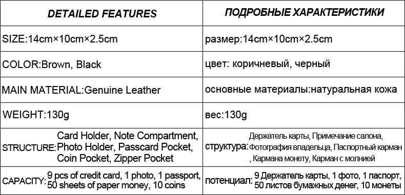 Кожаная сумка для паспорта мужская сумка кошелек многофункциональный верхний слой кожаный мешок для документов большой емкости короткий