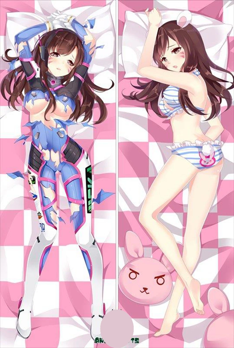 

Anime Hugging Bady Pillow Case --150*50cm Overwatch Dva Song Hana sm1779