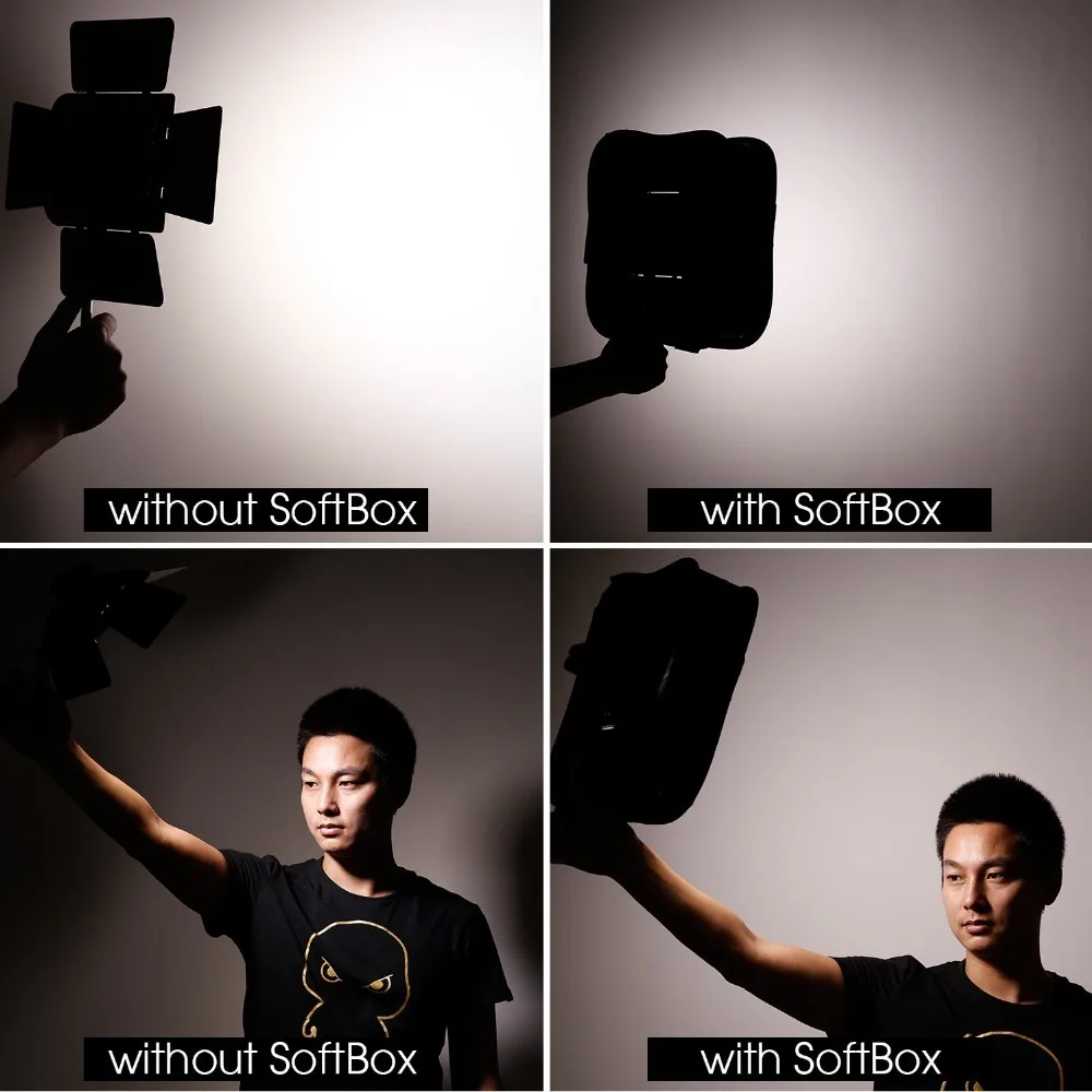 SB300 Softbox Diffuser for YONGNUO YN300 III II LED Video Light Panel Foldable Portable Soft Filter