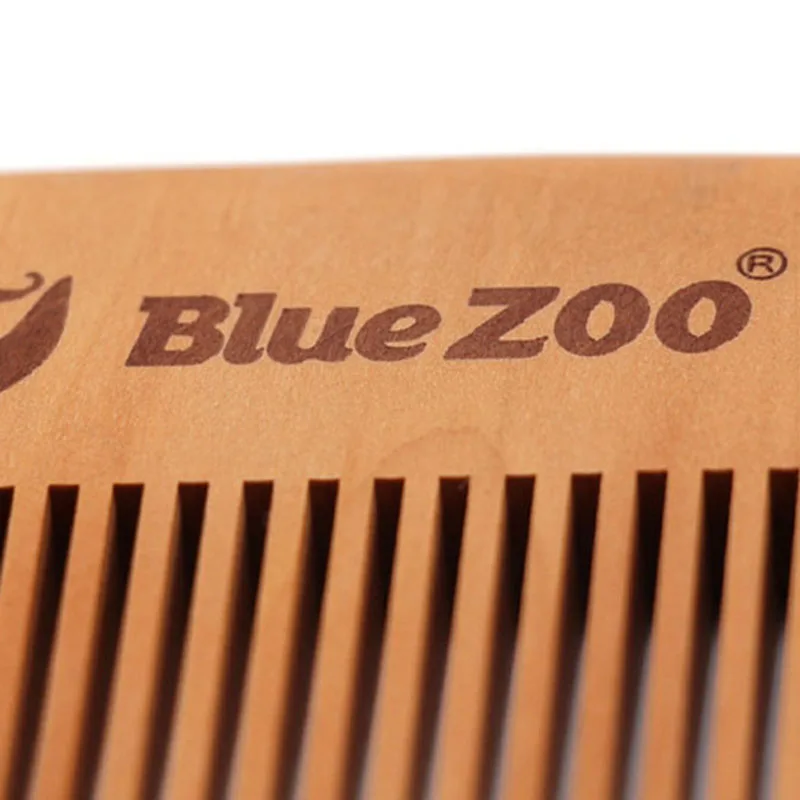 Blue Zoo Pocket портативный гребень из натурального дерева, Грушевое