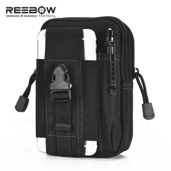 

Tactical Molle Pouch EDC Utility Gadget Belt Sports Waist Bag with Cell Phone Holster Holder for iPhone 6 Plus Samsung Note