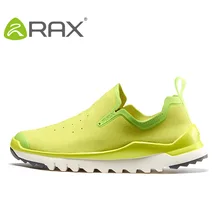 RAX; удобная женская прогулочная обувь; дышащие Спортивные кроссовки; женская обувь из сетчатого материала на мягкой подошве без застежки; женские уличные Нескользящие туфли; B2565