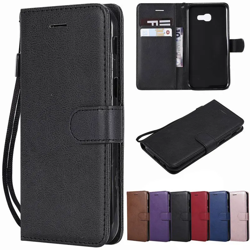 

Leather Wallet Case For Samsung A5 2017 Case Samsung A5 2016 Cover Luxury Flip Phone Case For Samsung Galaxy A5 Cover A510 A520