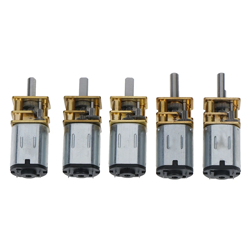 

1PC DC 6V 12V Mini Micro Metal Gear Motor with Gearwheel DC Motors 20/30/50/100/200/300 RPM Wholesale