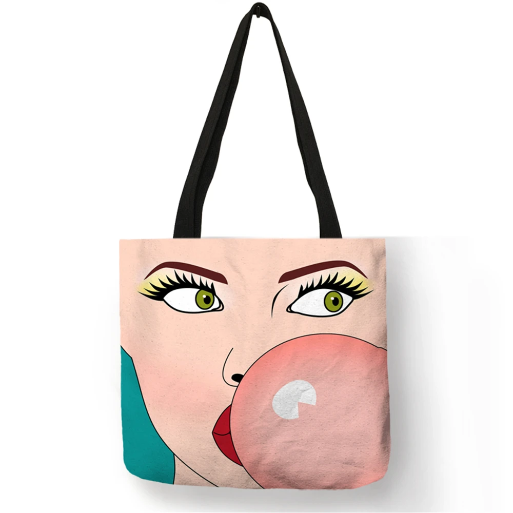 005 Сумка на плечо с уникальным рисунком Bolso Mujer, изображение медсестры, картина из эко-льна, практичная сумка для ежедневного использования, для работы, путешествий, для девушек - Цвет: 005