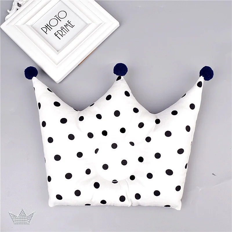 Wecute Детские подушки для коррекции короны хлопковые мягкие новорожденных