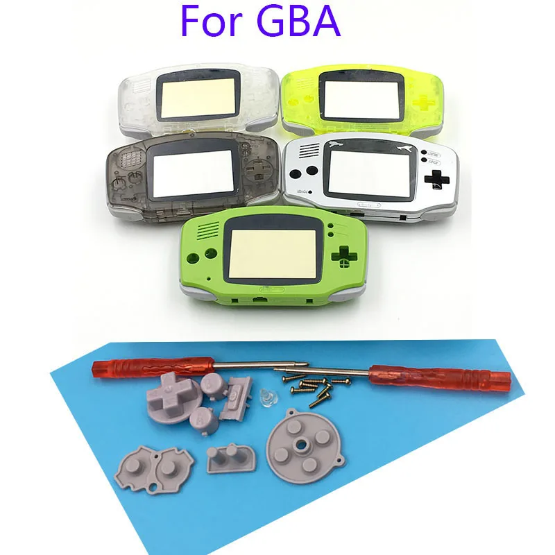 Для Gameboy Advance Shell полный корпус оболочка корпуса для Nintendo GBA Корпус чехол