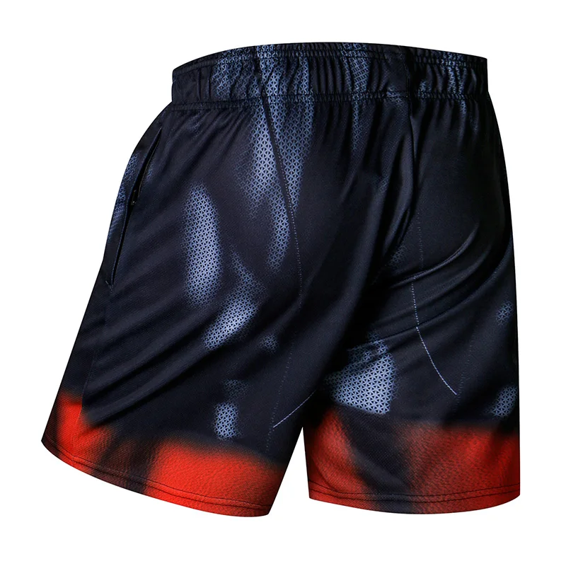 3D-принтеры Для мужчин Летние повседневные шорты плюс Размеры дышащая пляжная брендовая одежда свободные Homme шорты быстро Qry полиэстер брюки