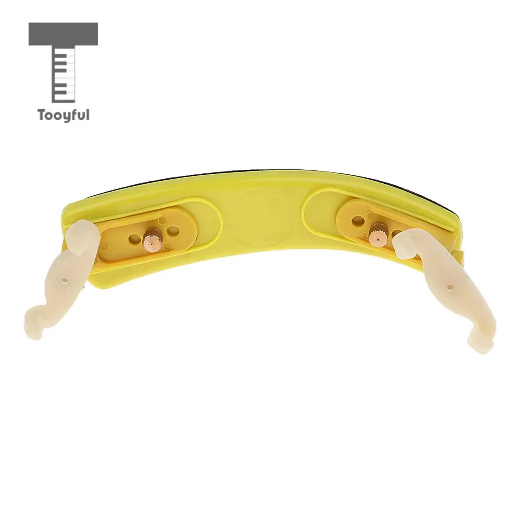 Tooyful Colorful Adjustable Violin Shoulder Rest Musical Support for 1/4 1/8 Violin Fiddle Parts