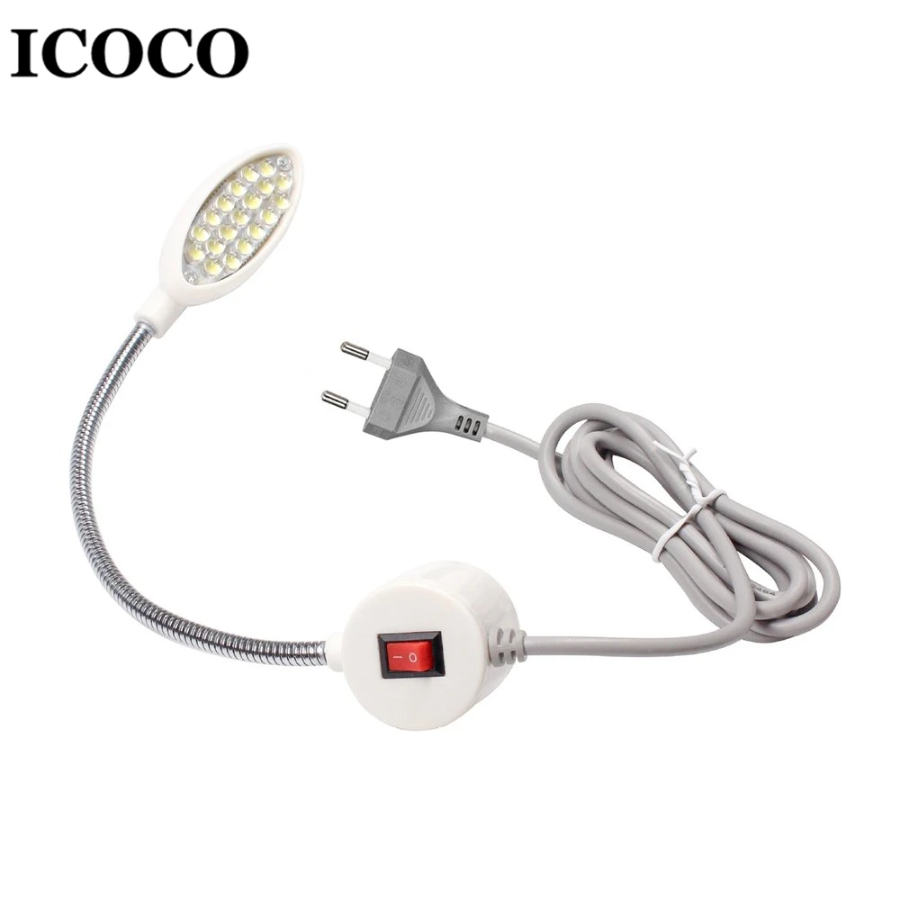 ICOCO 19 LED швейная машина светодиодная лампа рабочие лампы энергосберегающие с