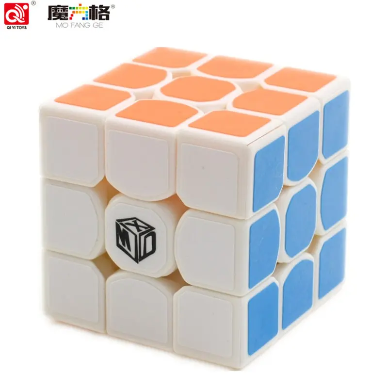 Qiyi X man Фэн 3x3x3 куб волшебный черный/белый Cubo Magico профессиональные скоростные