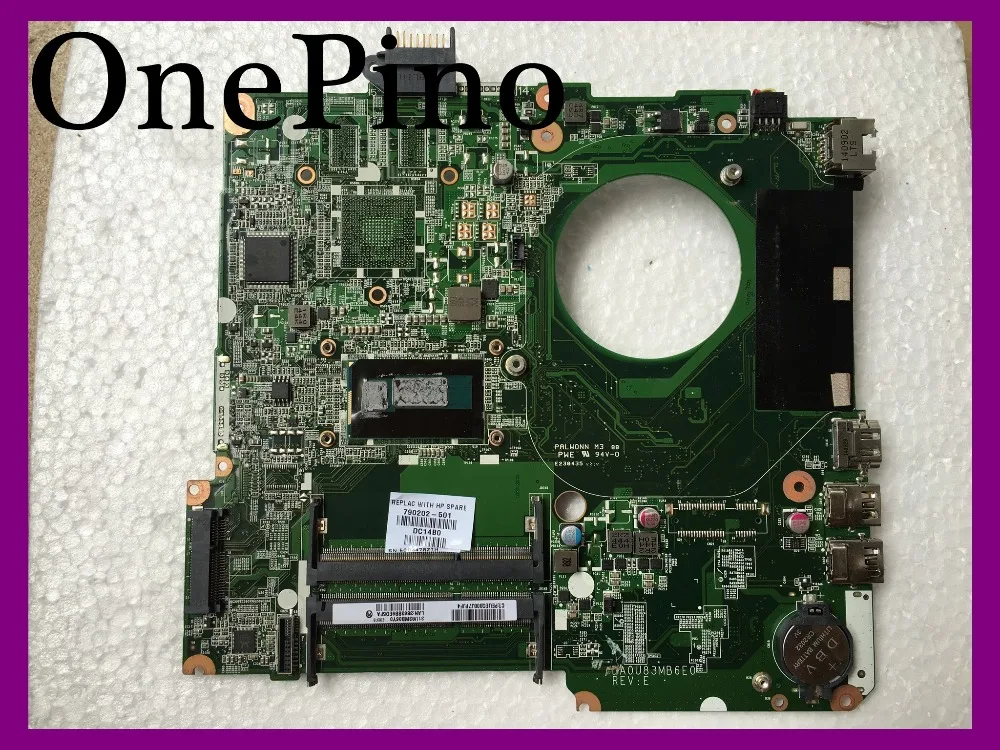 Best Price 790202-501 790202-001 fit For HP 15-N 15-F Series Laptop Motherboard DA0U83MB6E0 i3-4030U tested
