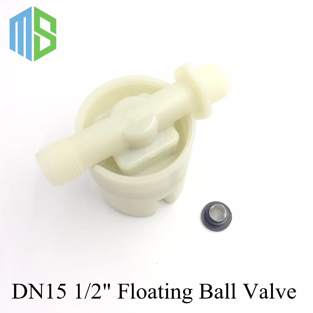 

1pc DN15 1/2" Floating Ball Valve Automatic Float Valve Water Level Control Valve F/ Water Tank Water Tower Free Shipping