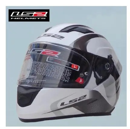 New arrive 100 original LS2 ff328 motorcycle helmet with inner sun visor full face helmet double