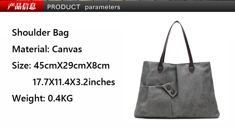 Vessos New Women Canvas Plaid Tote Shoulder Bag Handbag Satchel Lady Messenger Bag