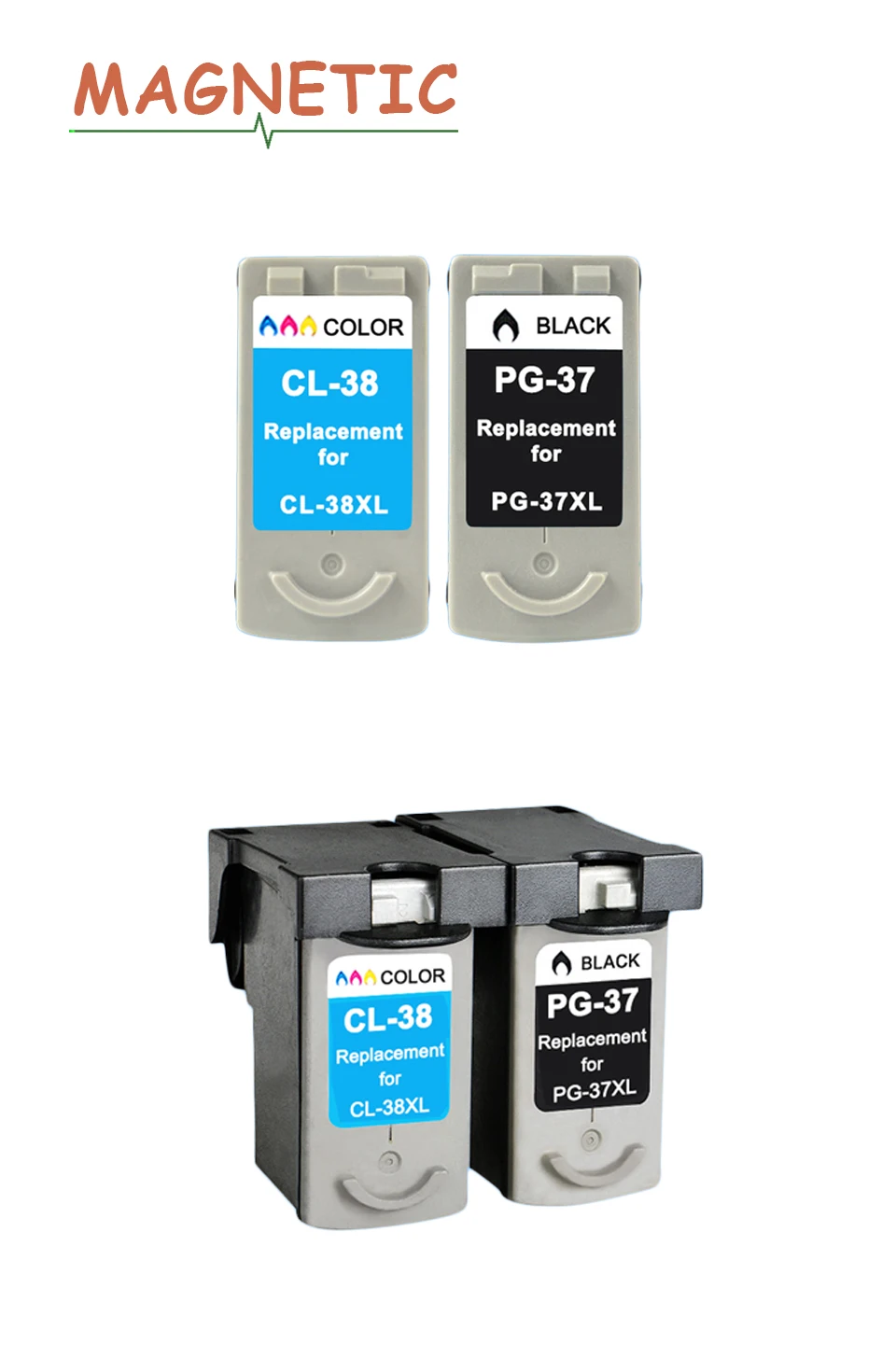 for 37 38 compatible cartridge