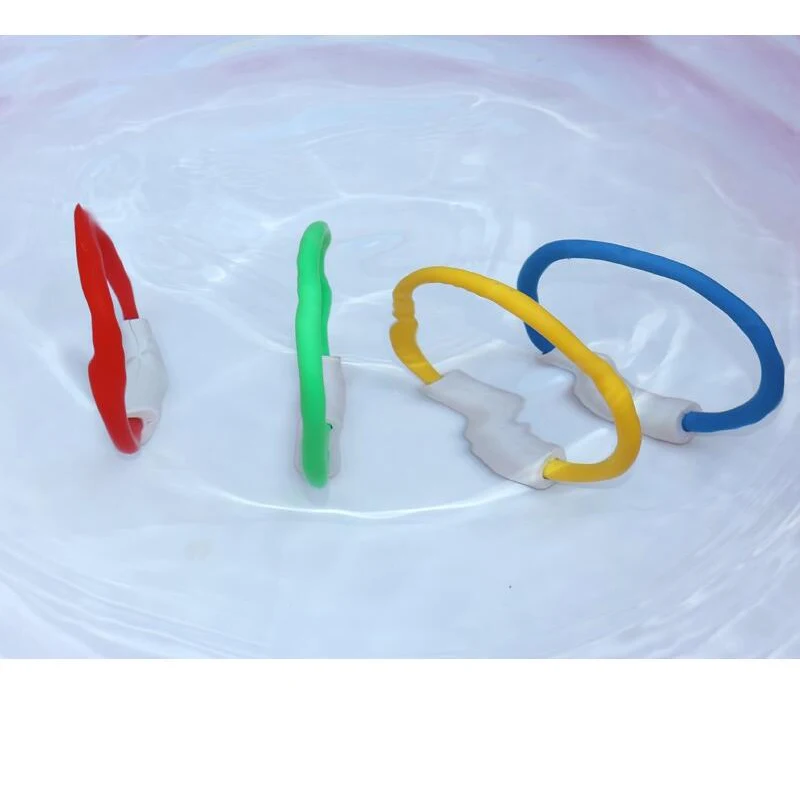 Наружное погружение кольцо игрушка для плавательного бассейна инструмент для ребенка 4 в 1 Набор для плавания занятия водными играми Спорт Дайвинг пляж летняя игрушка