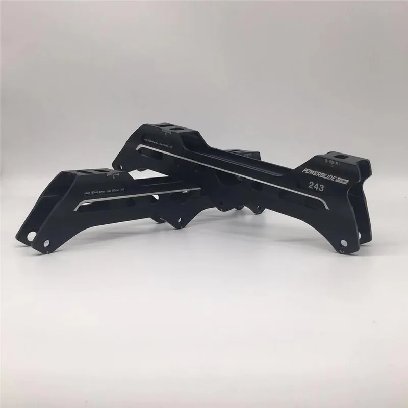 

243mm 3 wheels Inline Speed Skates Base for Powerslide FSK Pleasure Tool Urban 165mm Across Race Skates Frame 3X110mm 100mm 90mm