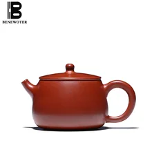 230cc Аутентичные Исин фиолетовый глина Чай горшок домой Посуда для напитков сырой руды Dahongpao грязи Zisha горшок Чёрный Чай пуэр чайник подарки на день рождения