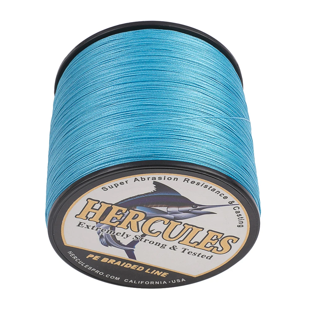 Hercules Carp Fishing  Braided Fishing Line 8 Strands 1000M PE Multifilament 10-300LB Europe America Outdoor Accessories 5