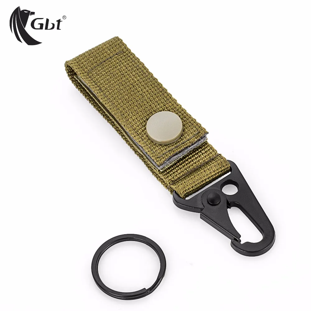 bushcraft Carabiner High Strength Nylon Key Hook MOLLE Webbing