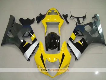 

New ABS Injection Mold motorcycle Fairings kits For Suzuki GSX-R1000 K3 2003 2004 03 04 Fairing bodywork custom set yellow black