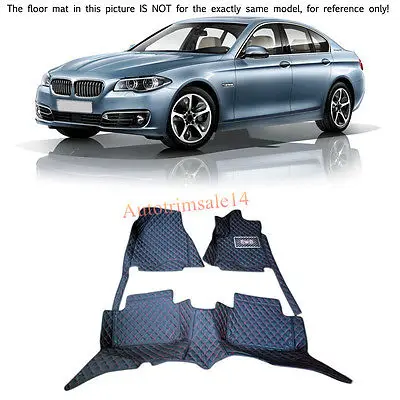 

Interior Floor Mats & Carpets Foot Pads Protector For BMW 5 Series F10 2014-2016