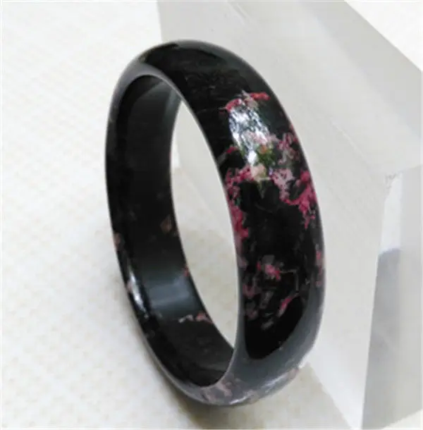 

A452 NEW CHINESE BEAUTIFUL GENUINE NATURAL RED JADE GEMS BRACELET BANGLE 55MM a 5.19