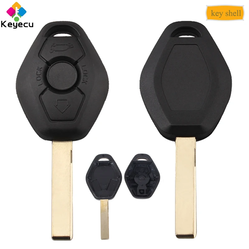 KEYECU Замена Keyless пульт дистанционного управления автомобильный ключ оболочка