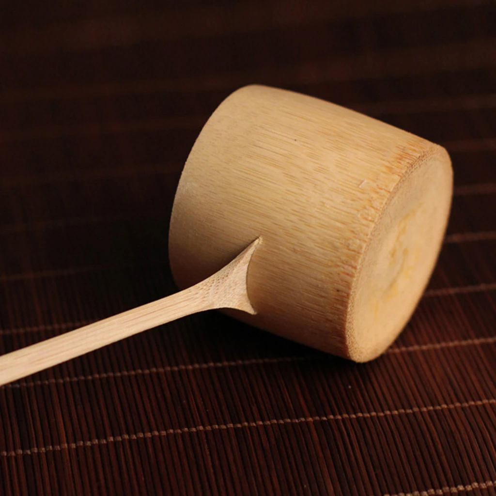 Natural Bamboo Water Ladle Bailer Water Dipper Home Garden Tea Ceremony Japanese Style 24cm / 30cm Choose