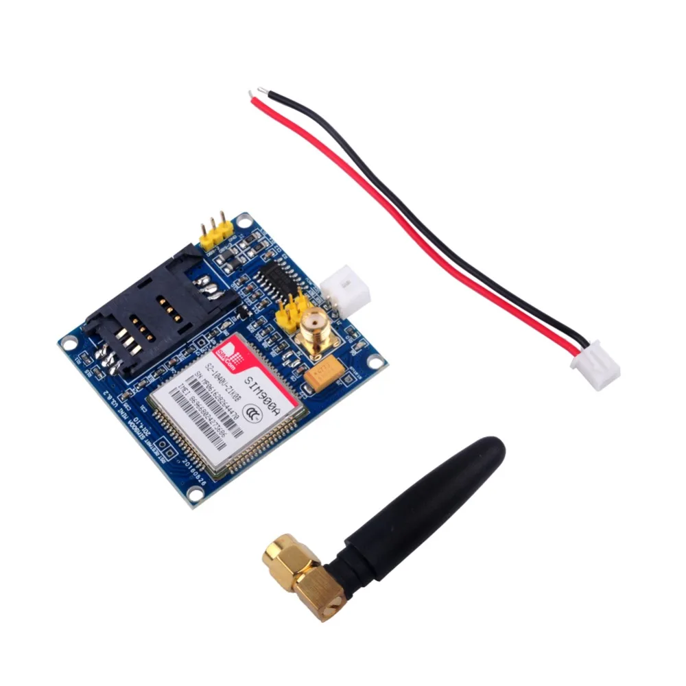 RCmall 5 в SIM900A GSM GPRS модуль 900 МГц 1800 МГц макетная плата для Arduino FZ1393M