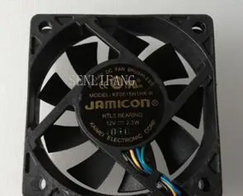 

For JAMICON KF0615H1HK-R DC 12V 2.3W 4-wire 60X60X15mm Server Square Fan
