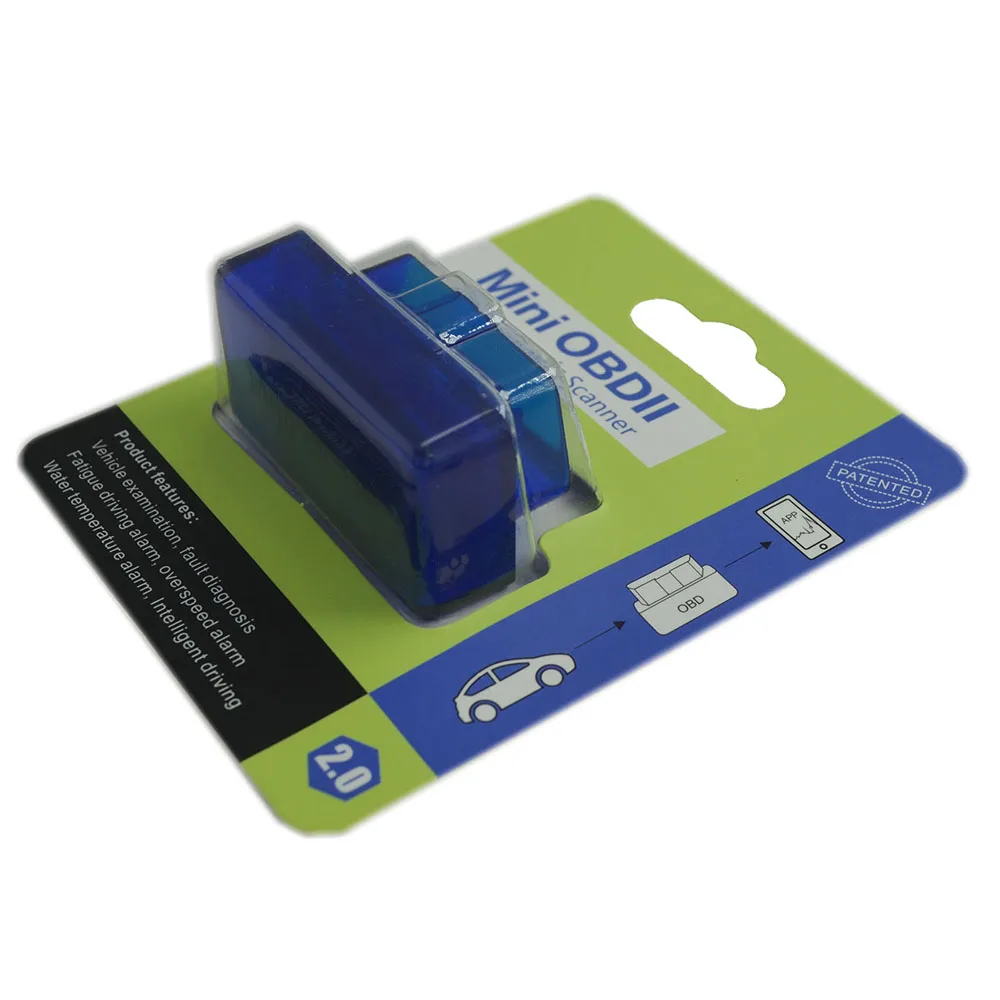 Супер Мини OBD2 ELM 327 V2.1 Bluetooth 2 0 Android/Windows автомобильный диагностический инструмент
