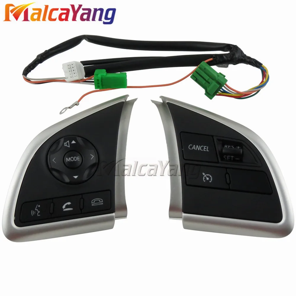 set Для Mitsubishi Outlander 2013 Mirage аудио радио управление круиз контроль переключатель рулевого колеса кнопка переключения - Цвет: set
