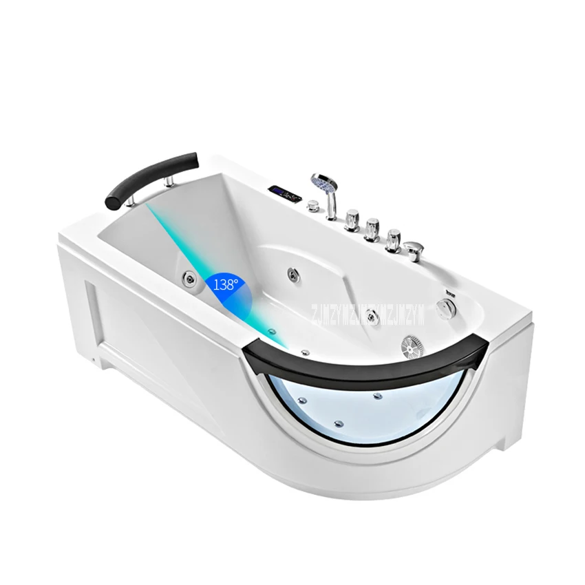 Q307N маленькая современная бытовая ванная ванна высокого качества акриловая ванна термостатическая ванна для серфинга 220 В(1400*770 мм