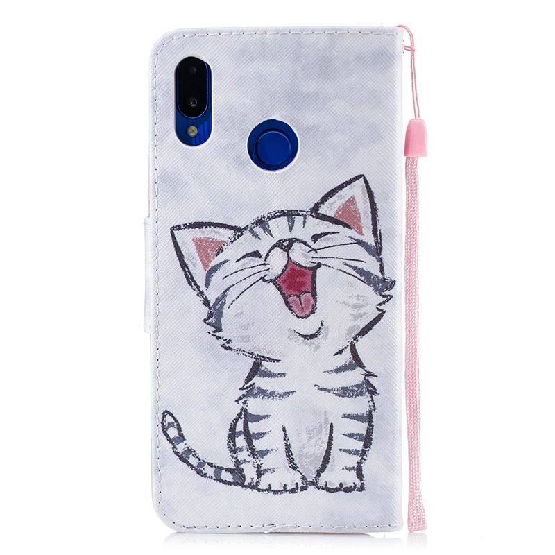 Чехол для Huawei Nova 3i 3 i Huwawei Nova3i Роскошный кожаный флип чехол бумажник Coque P Smart Plus